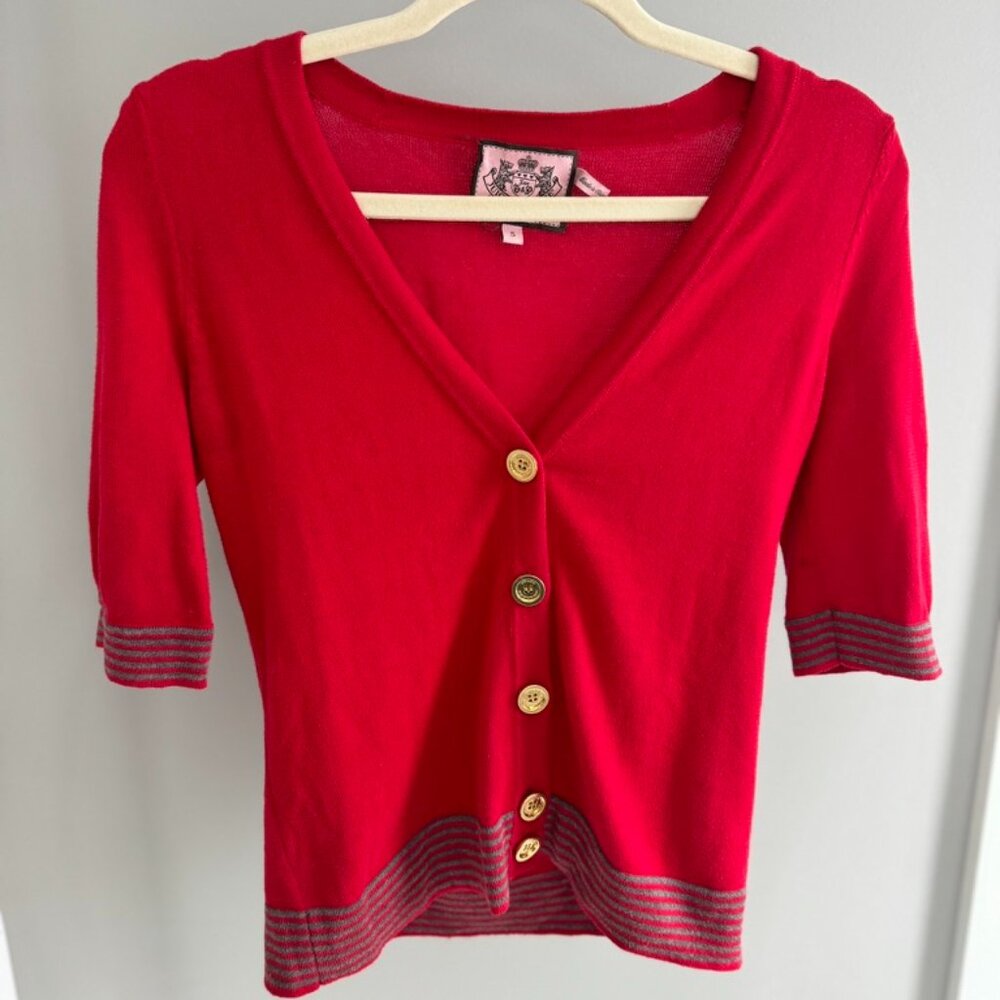 Juicy Couture 3/4 Sleeve Cardigan